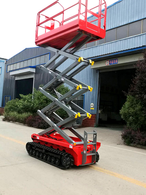 履帶自行剪叉升降機